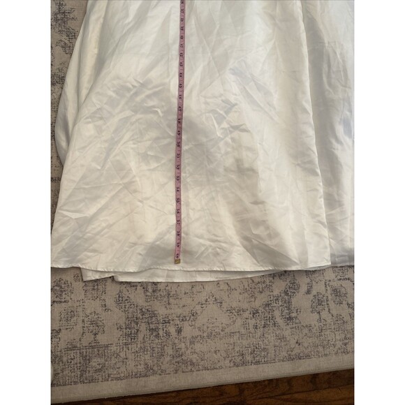 Lulu's Elegant White Wedding Dress - Picture 9 of 13